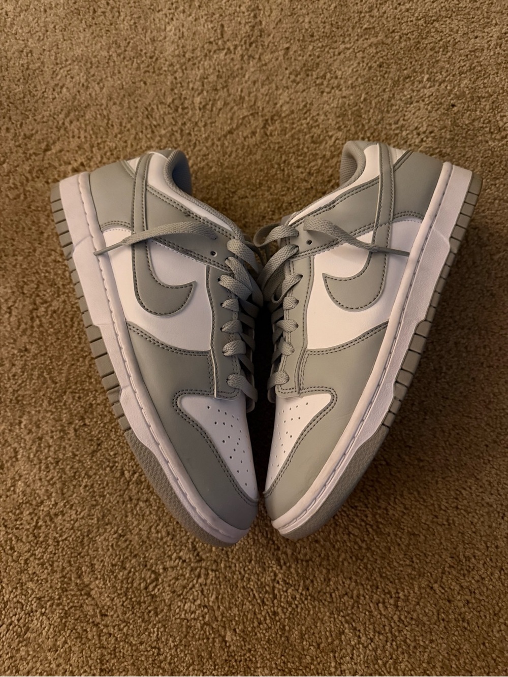 Nike Dunk Grey Fog Size 8.5 HF5441-105